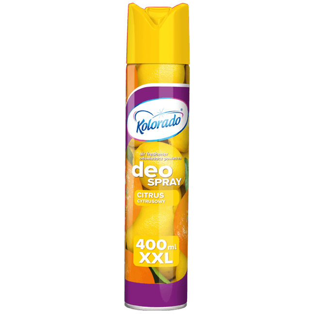 KOLORADO Odświeżacz Deo Spray Cytrusowy 400 ml