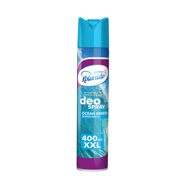 KOLORADO Odświeżacz Deo Spray Morska Bryza 400 ml