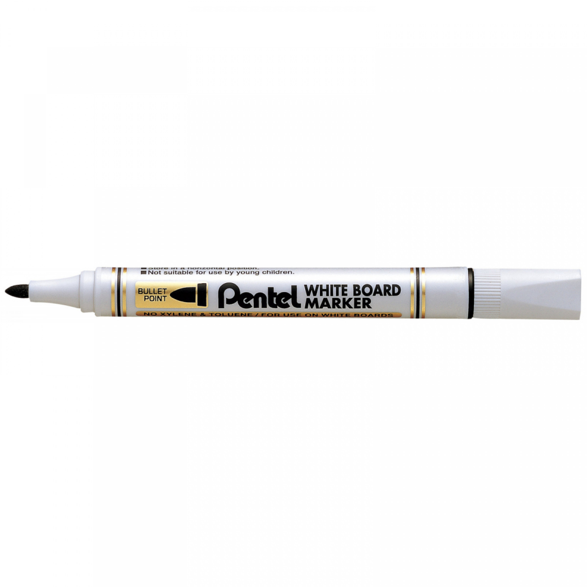 PENTEL MW85-A Marker suchościeralny czarny 4,4mm okrągły