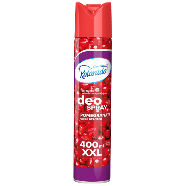 KOLORADO Odświeżacz Deo Spray Owoc Granatu 400 ml