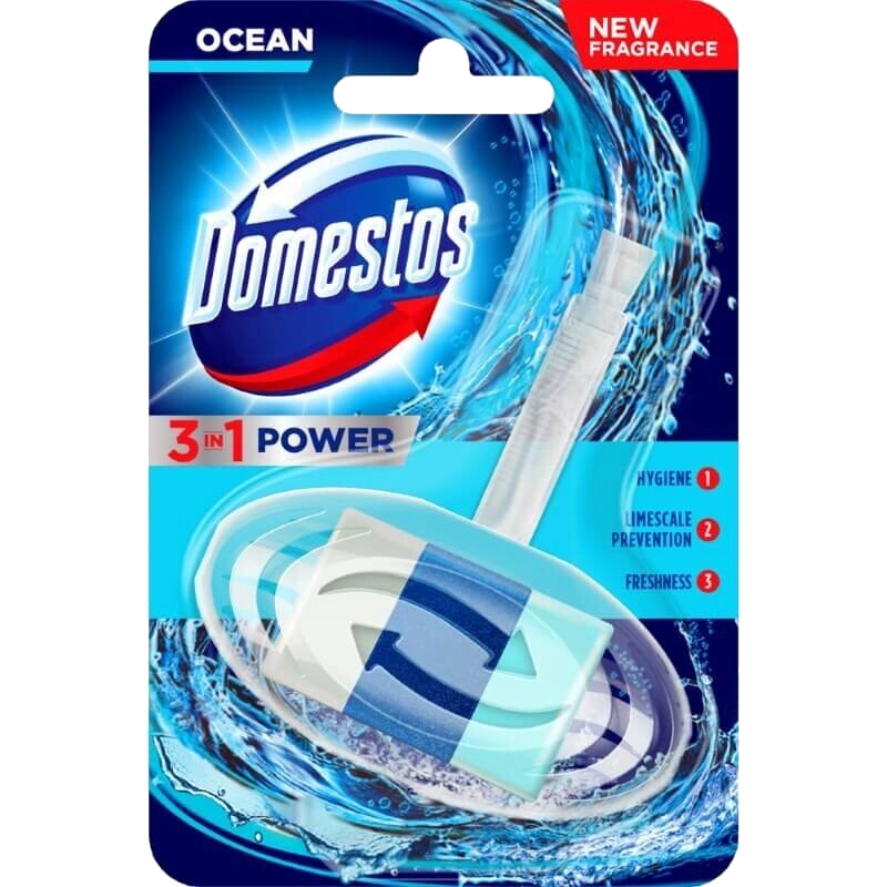 DOMESTOS Kostka do WC 3in1 Power Ocean 40g