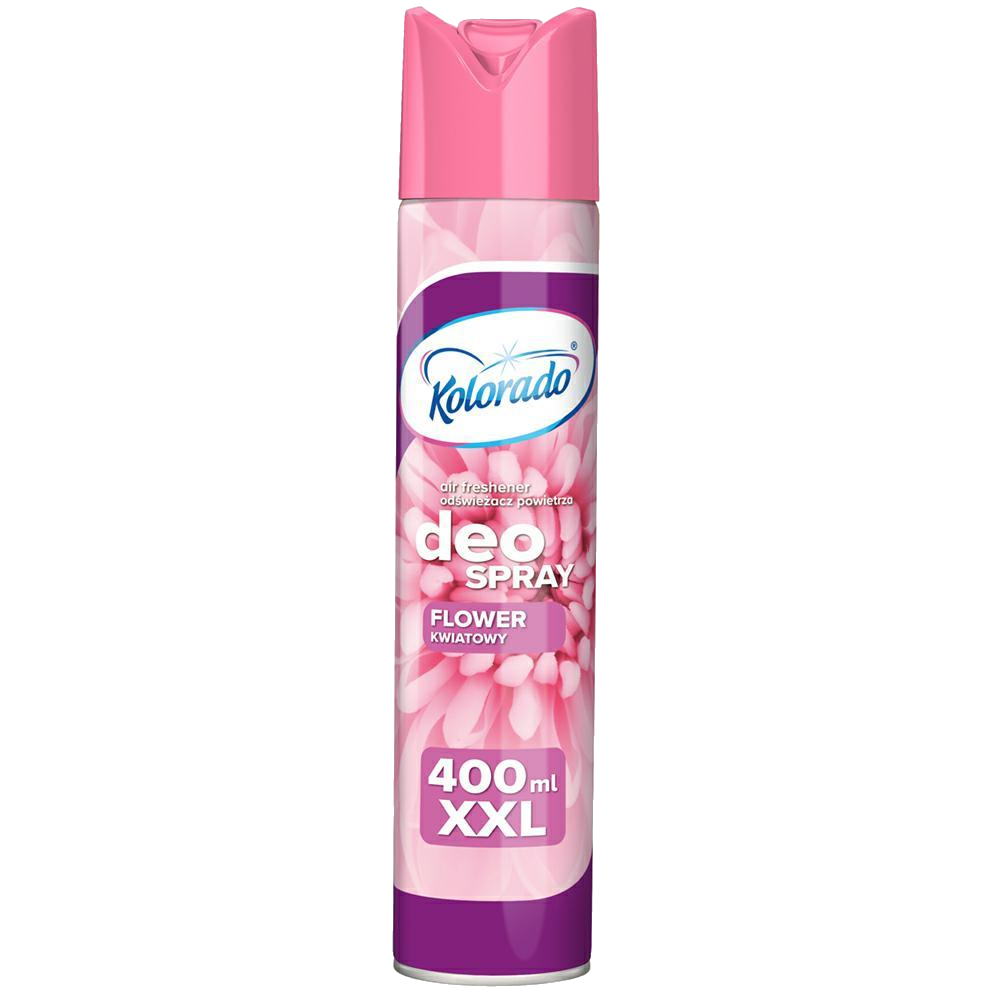 KOLORADO Odświeżacz Deo Spray Kwiatowy 400 ml