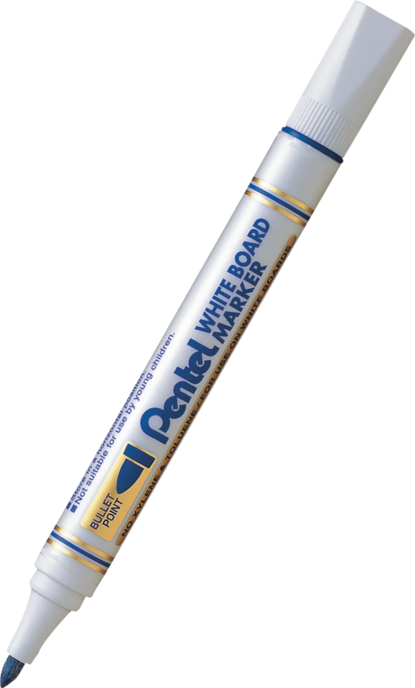 PENTEL MW85-C Marker suchościeralny niebieski 4,4mm okrągły