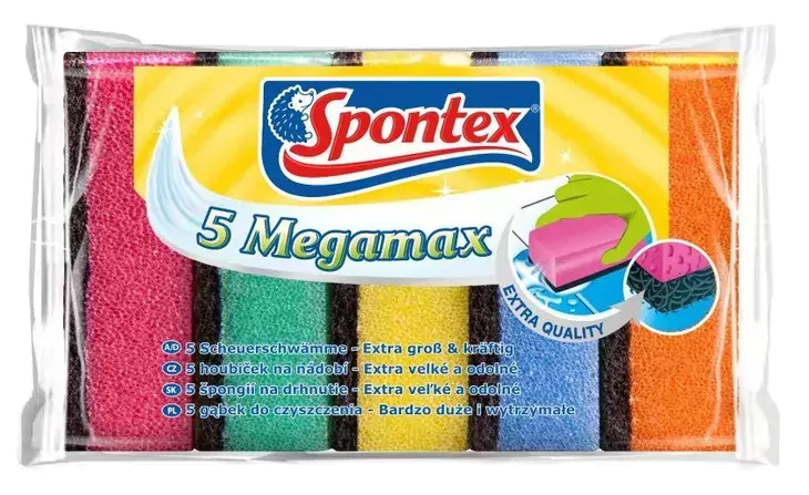 SPONTEX - Zmywak kuchenny Megamax 7,5x10,5 a'5